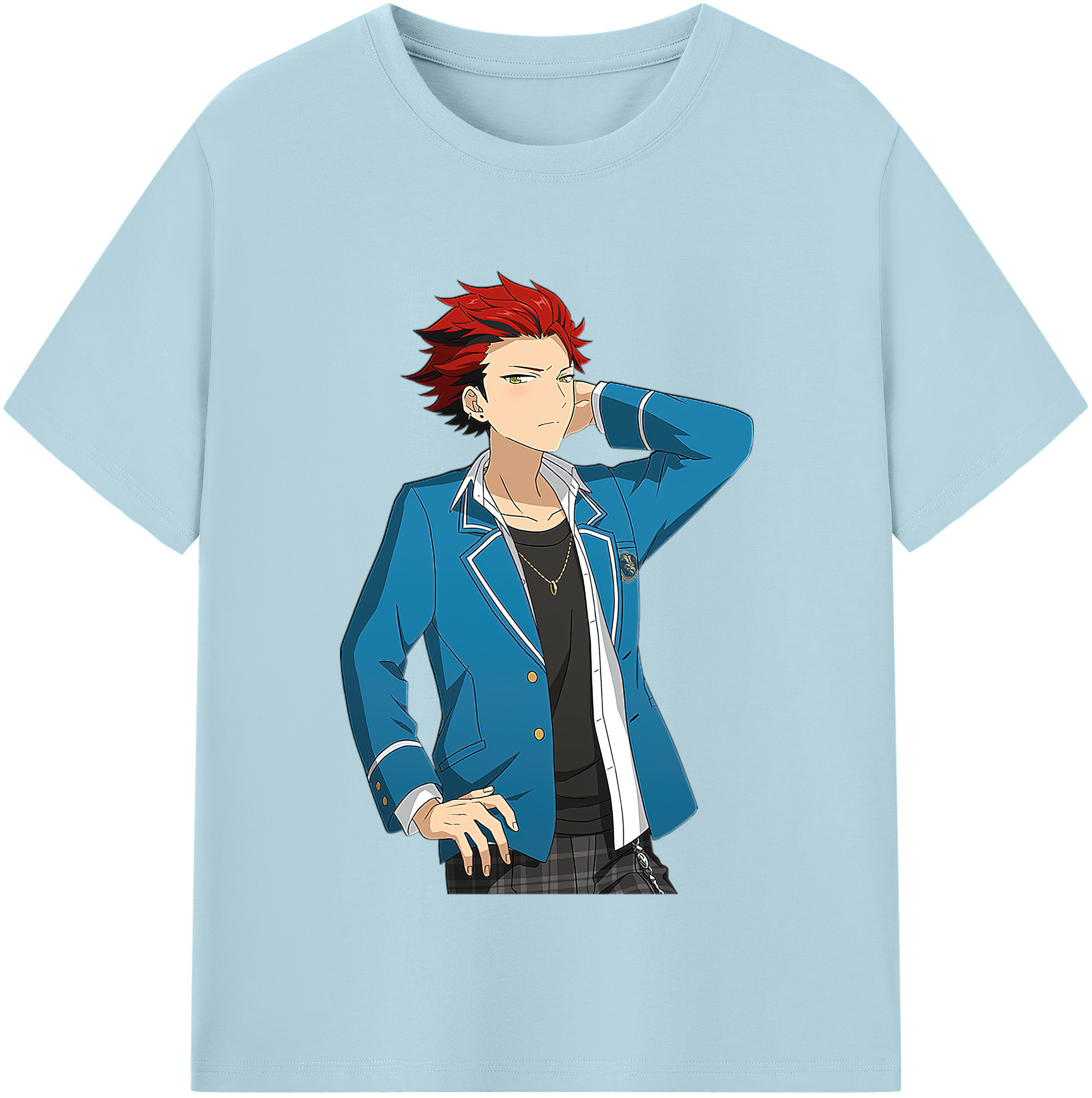 （画像用） あんさんぶるスターズ! Ensemble Stars 綿100％半袖Tシャツ（フロントプリント）